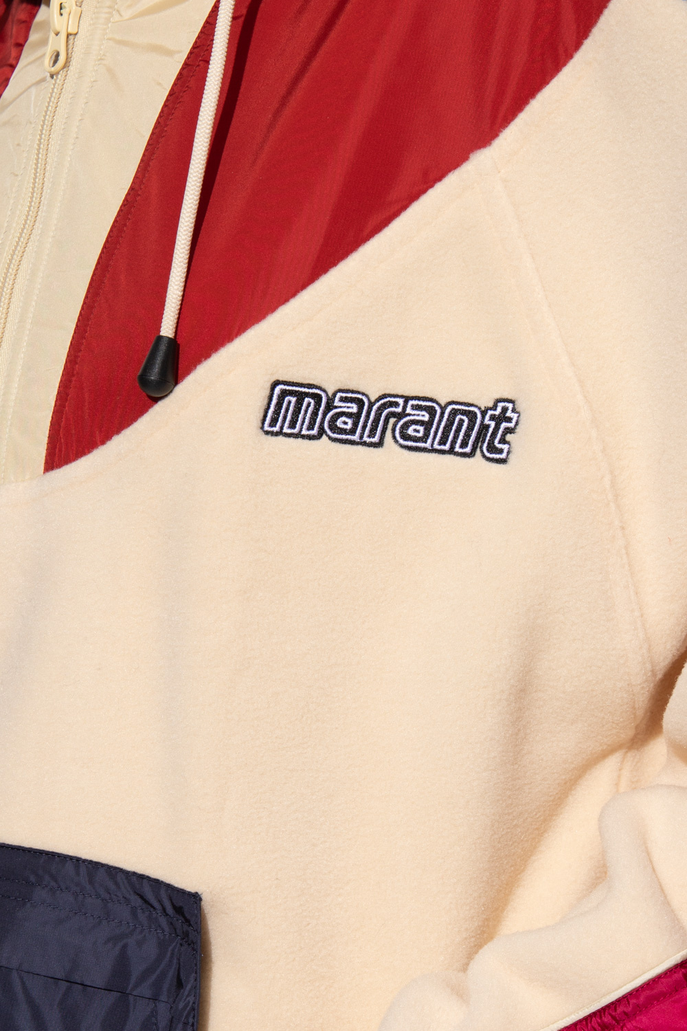 Isabel Marant Etoile Logo-embroidered hoodie