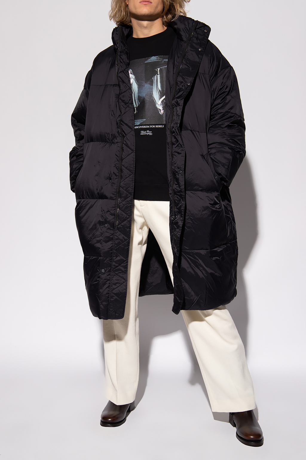 Isabel Marant Quilted jacket with stand-up collar