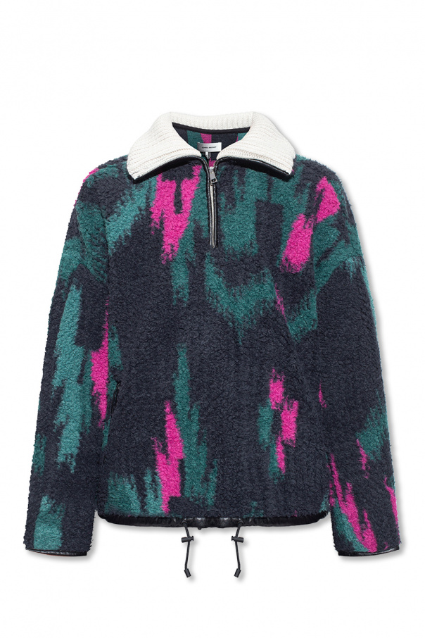 MARANT ‘Marlon’ sweatshirt with zipped collar