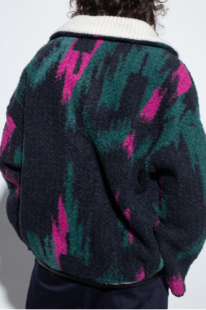 Isabel Marant ‘Marlon’ sweatshirt with zipped collar