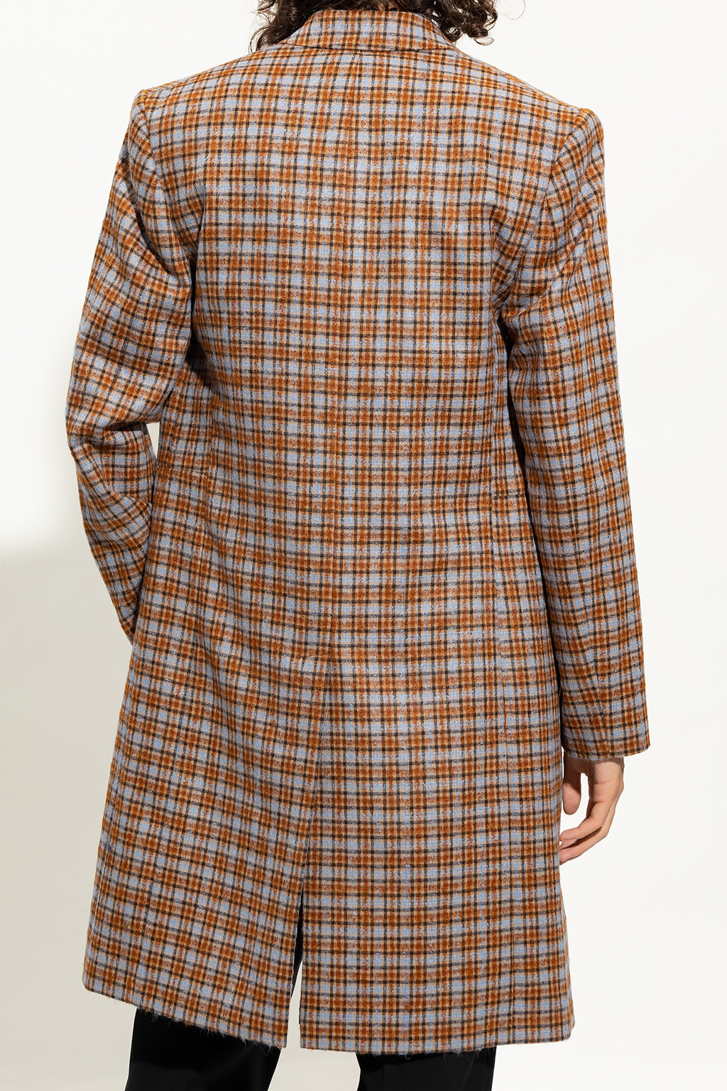 Wales Bonner ‘Harmonic’ checked coat