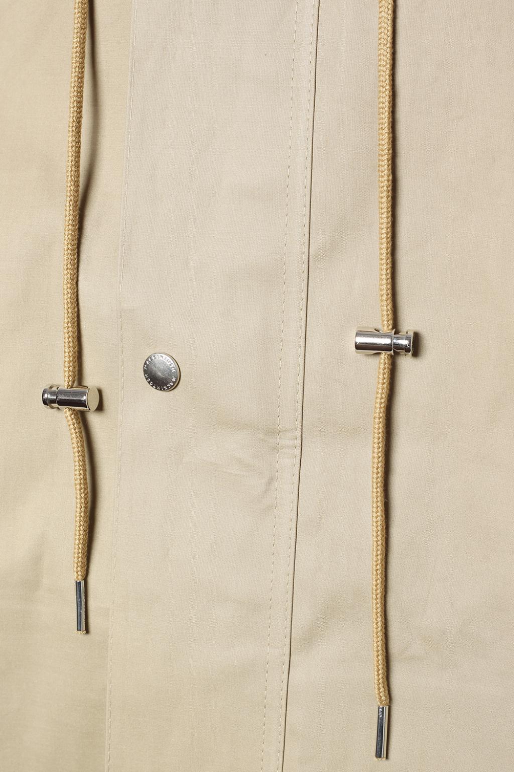 LOUIS VUITTON Mackintosh Raincoat in Beige Cotton Size 42