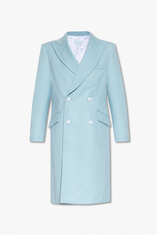 Casablanca Double-breasted wool coat