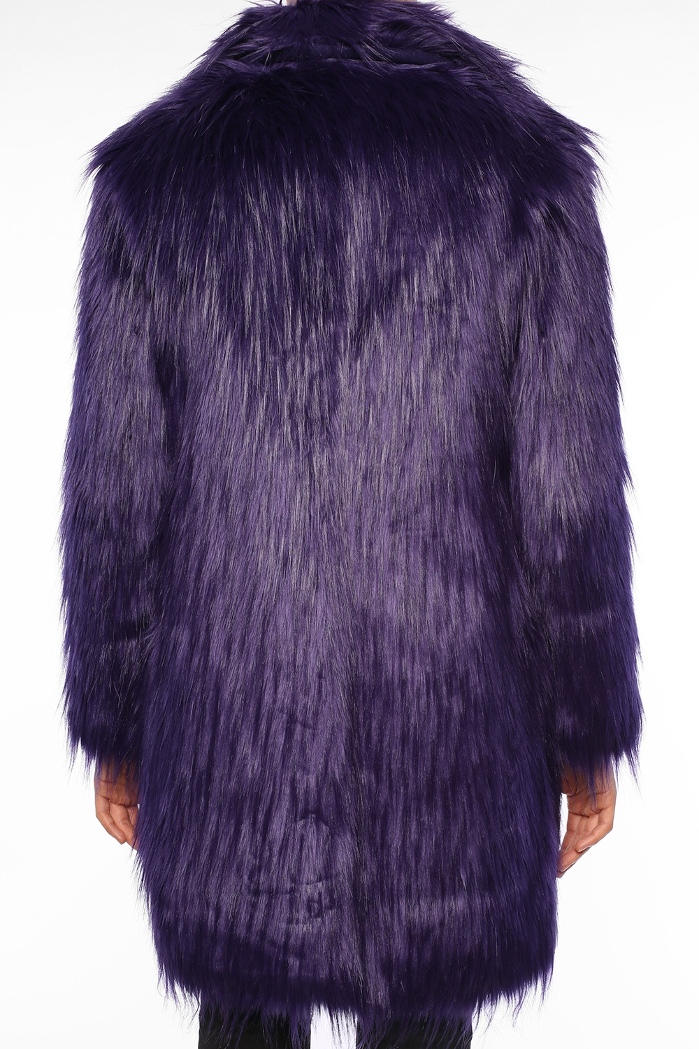 michael kors real fur coat