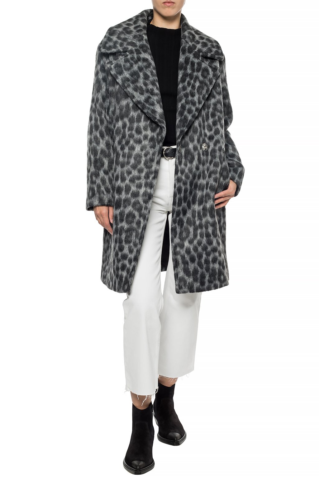 Leopard print coat Michael Michael Kors 