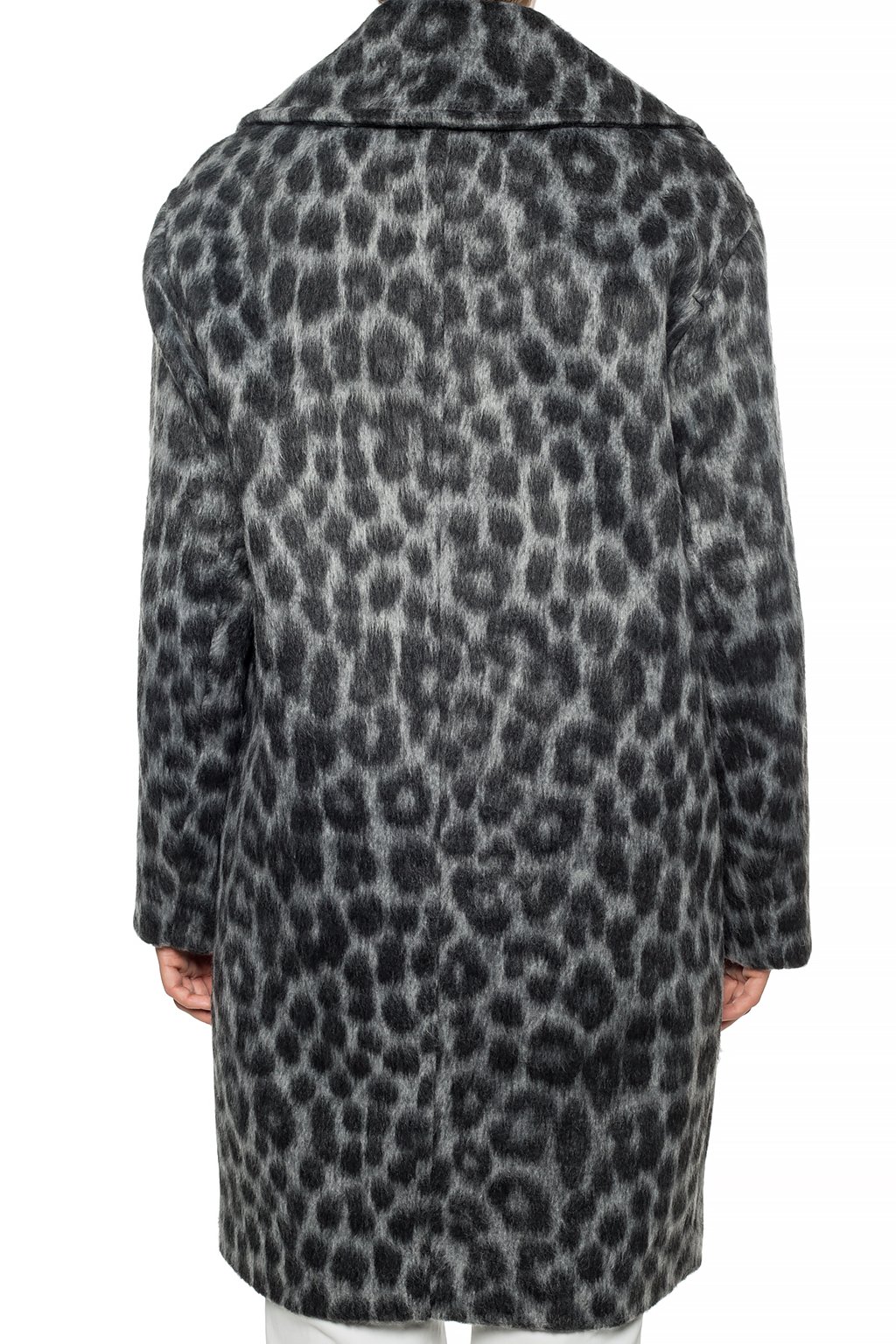 Grey Leopard print coat Michael Michael Kors - Vitkac France