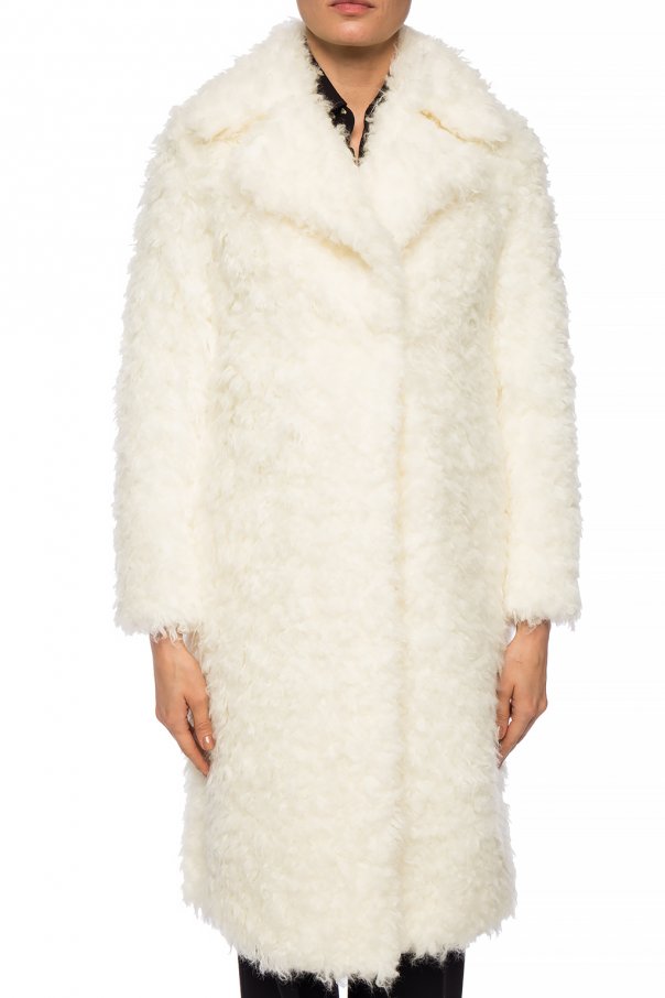 michael kors real fur coat