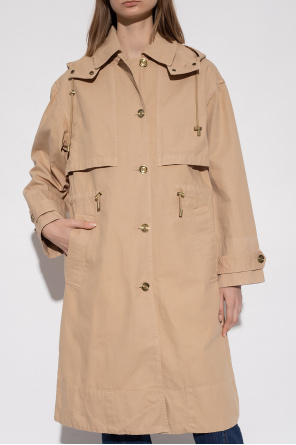 FASHION IS ALL ABOUT FUN Hooded cotton coat