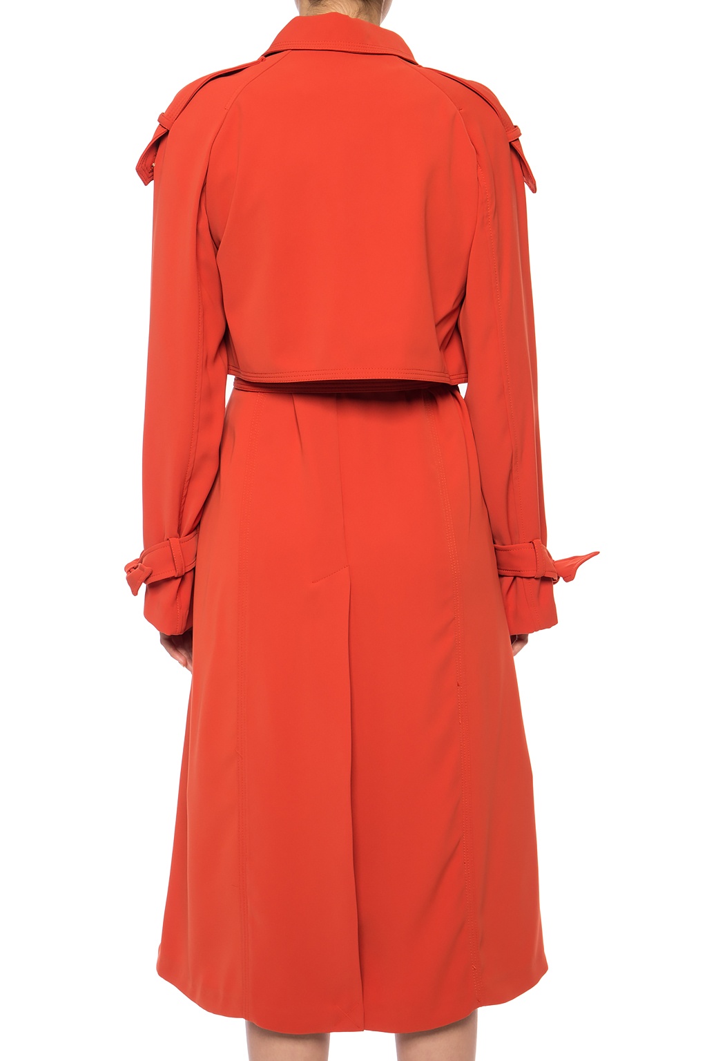 michael kors orange coat