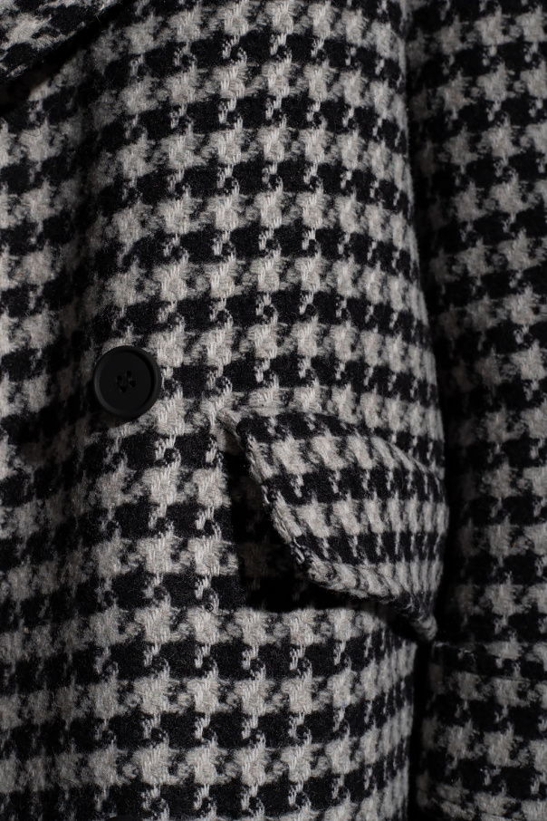 all saints dogtooth coat