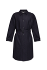 Bally NAVY BLUE Wool Coat