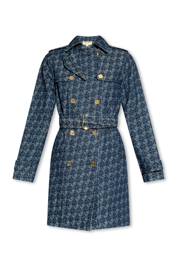 Michael Michael Kors Denim trench coat