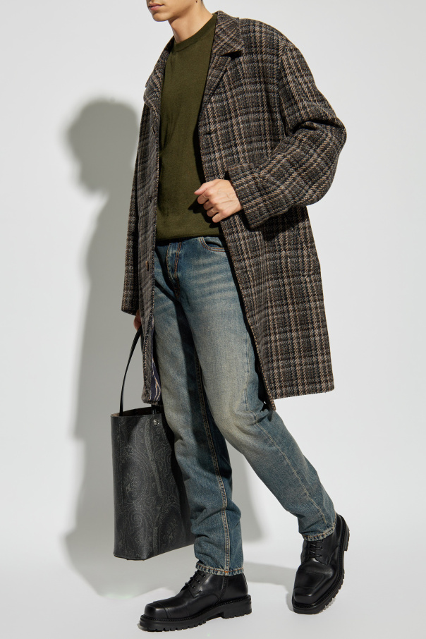 Etro Plaid Coat