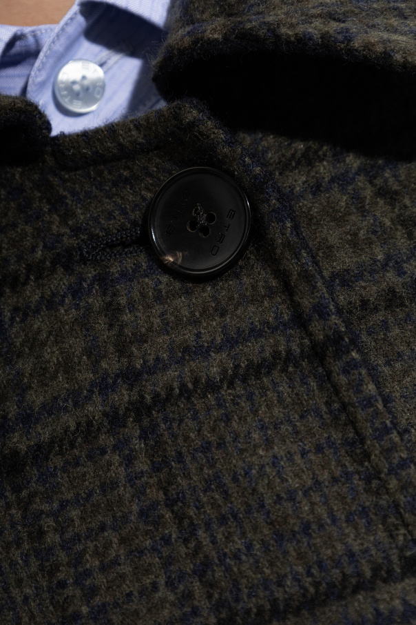 Etro Double-sided wool coat
