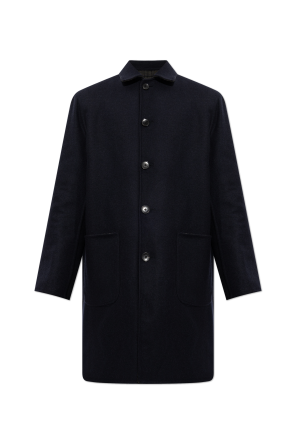Double-sided wool coat