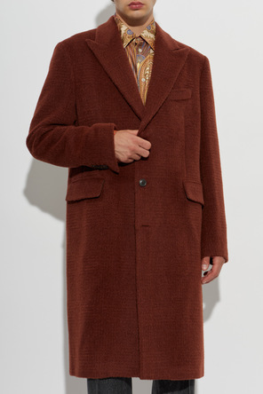 Etro Wool coat with single vent
