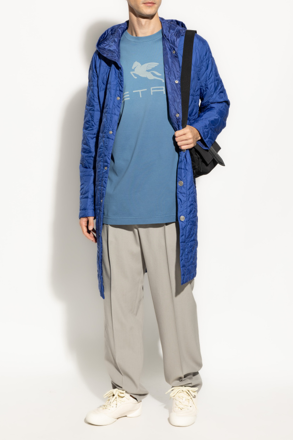 Etro Quilted jacket with hood