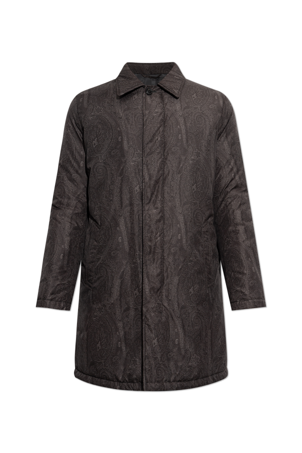 Patterned coat od Etro