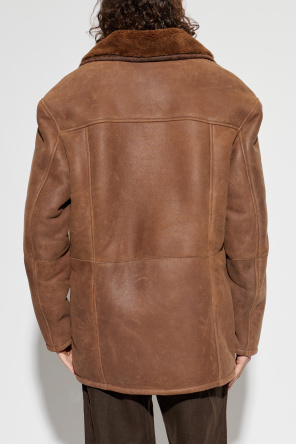 Etro Sheepskin coat with pockets