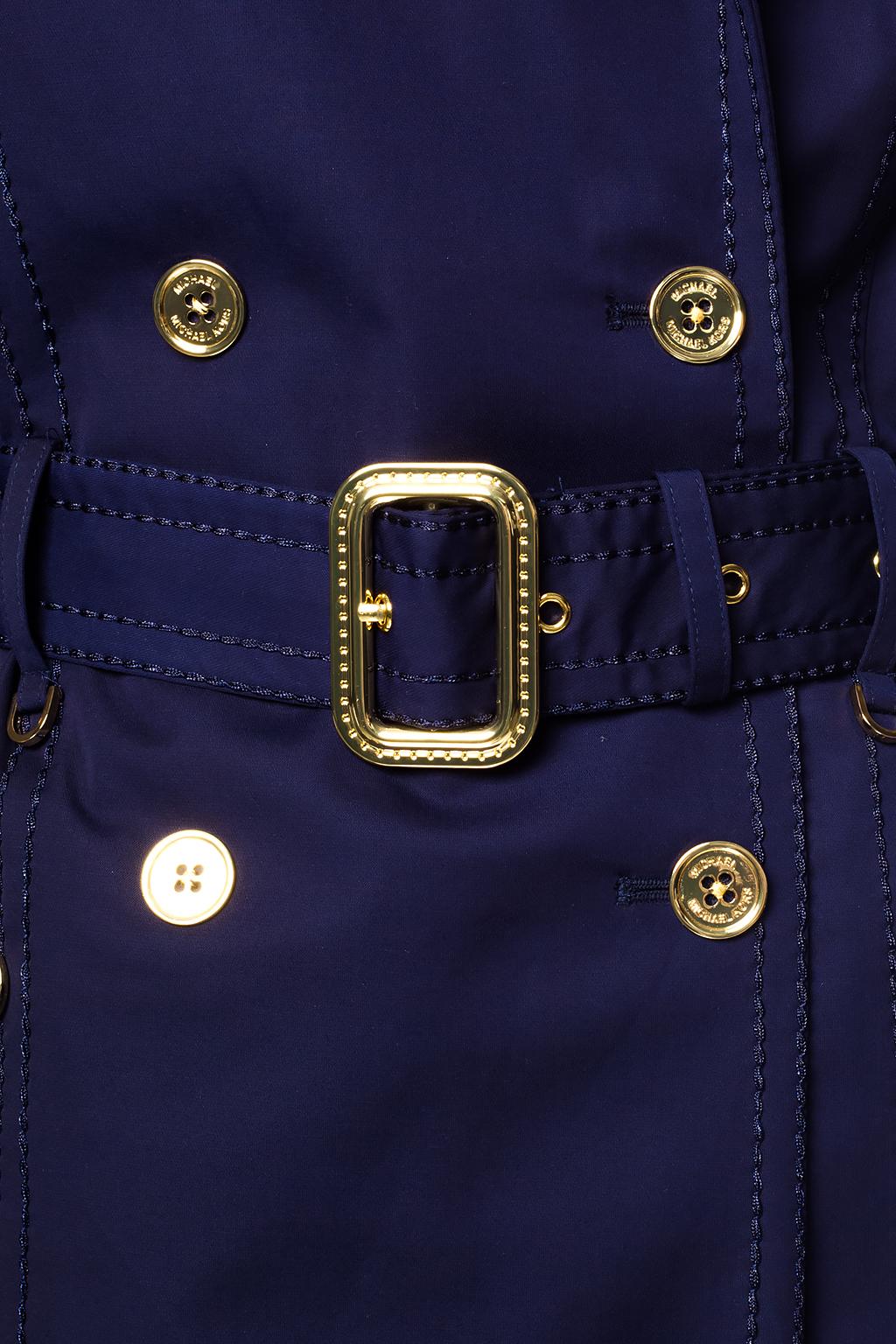 Navy blue Single-vented trench coat Michael Michael Kors - Vitkac TW