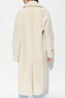 Inès & Maréchal WHITE ‘Noble’ fur coat
