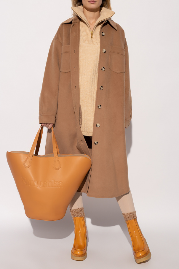 Nanushka Oversize wool coat