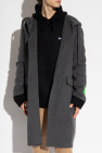 Off-White Hooded cashmere coat