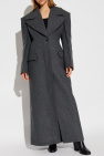 The Mannei GREY Wool Coat