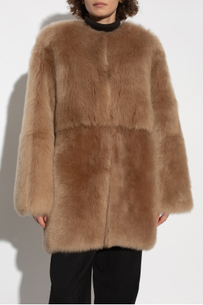 Fabiana Filippi Fur coat with pockets