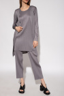 Issey Miyake Pleats Please GREY Pleated cardigan