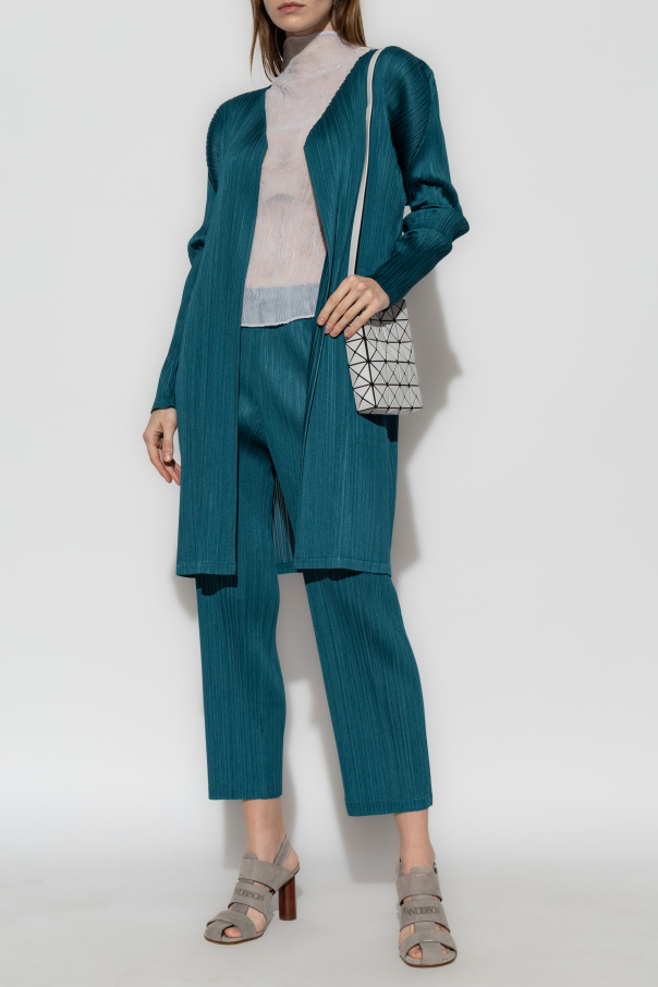 Pleats Please Issey Miyake Plisowany płaszcz