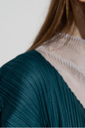 Pleats Please Issey Miyake Plisowany płaszcz