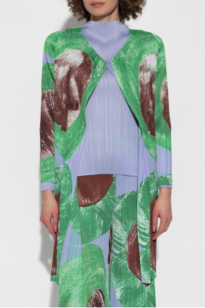 Pleats Please Issey Miyake Plisowany płaszcz