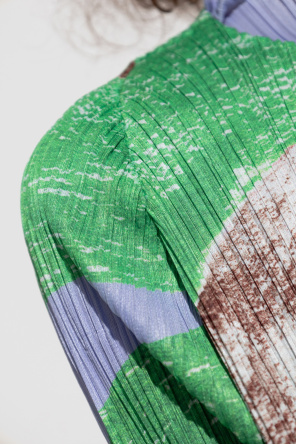 Pleats Please Issey Miyake Plisowany płaszcz