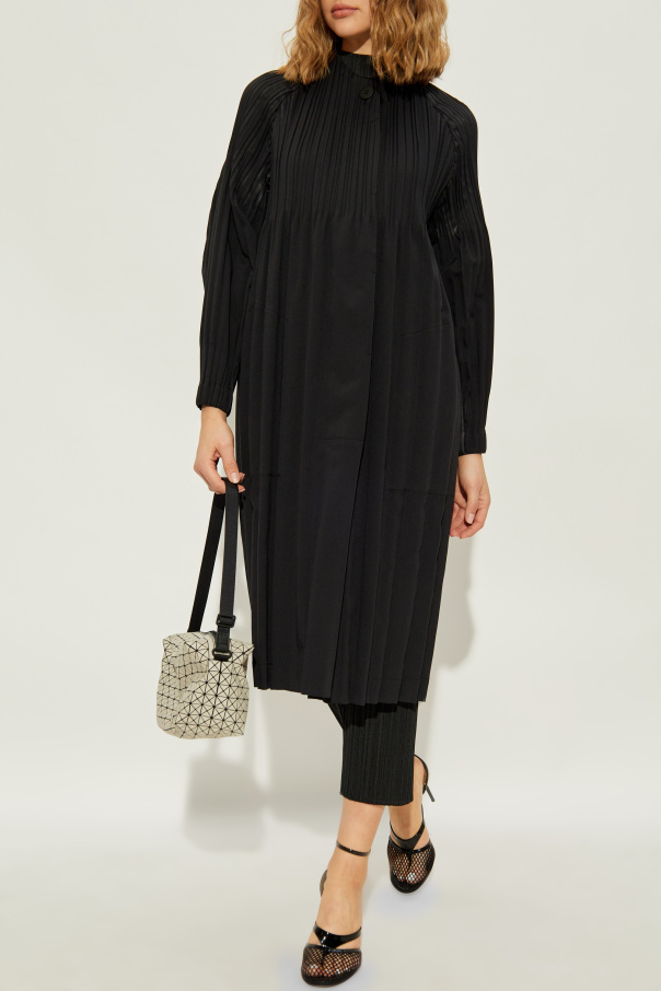 Pleats Please Issey Miyake Pleated coat