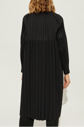 Pleats Please Issey Miyake Pleated coat