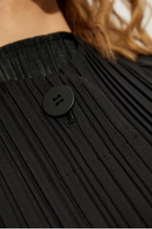 Pleats Please Issey Miyake Pleated coat