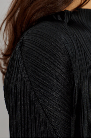 Pleats Please Issey Miyake Plisowany płaszcz