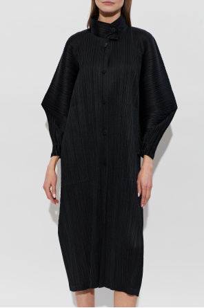 Pleats Please Issey Miyake Plisowany płaszcz