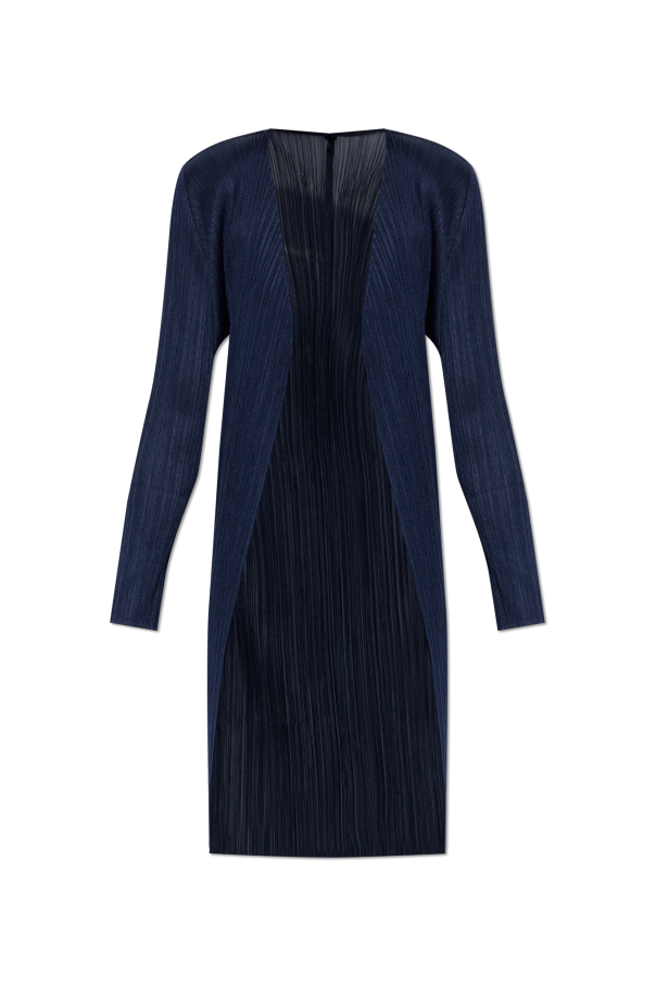 Pleated coat od Pleats Please Issey Miyake