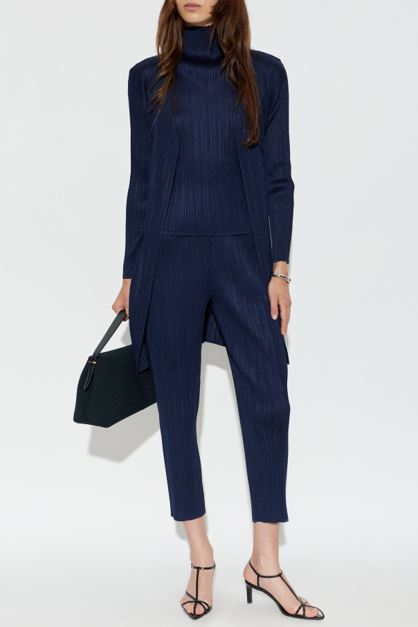 Pleats Please Issey Miyake Pleated coat
