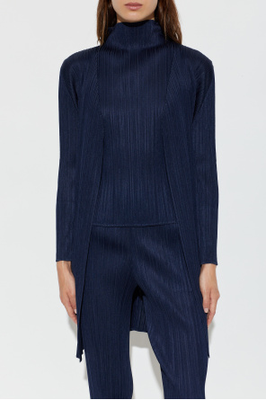 Pleats Please Issey Miyake Pleated coat