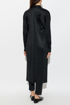 Pleats Please Issey Miyake Abrigo plisado