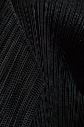 Pleats Please Issey Miyake Abrigo plisado