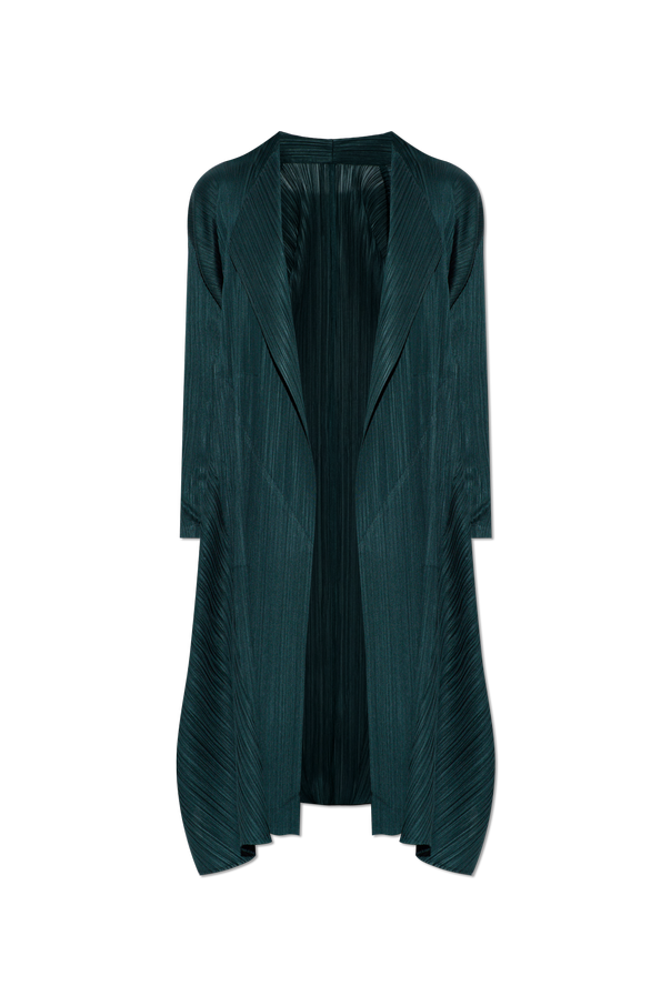 Pleated coat od Pleats Please Issey Miyake