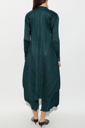 Pleats Please Issey Miyake Abrigo plisado