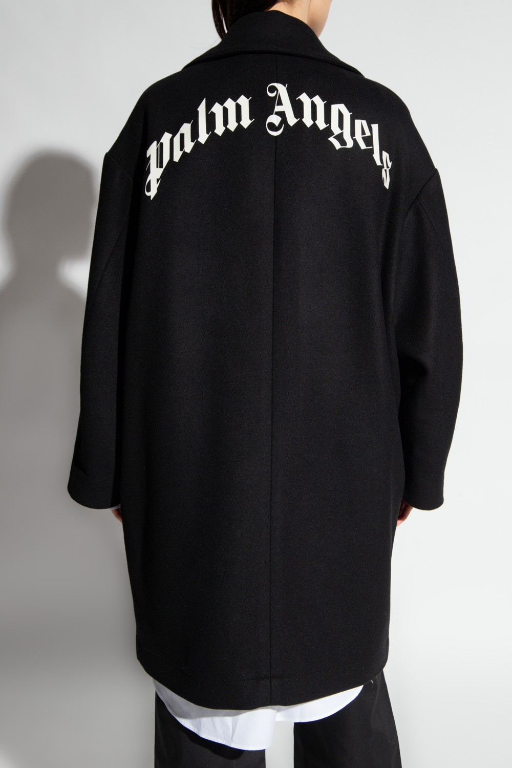 Palm Angels Coat with notch lapels