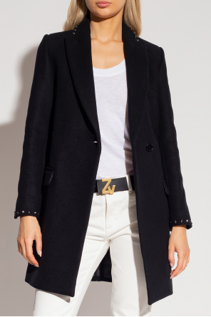 Zadig & Voltaire ‘Marco’ studded coat