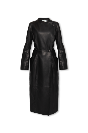 ‘Sirrena’ leather coat