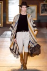 Etro beige Wool poncho
